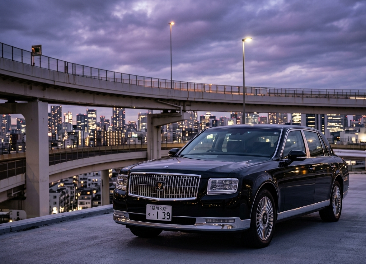 トヨタ・センチュリー 外観 東京